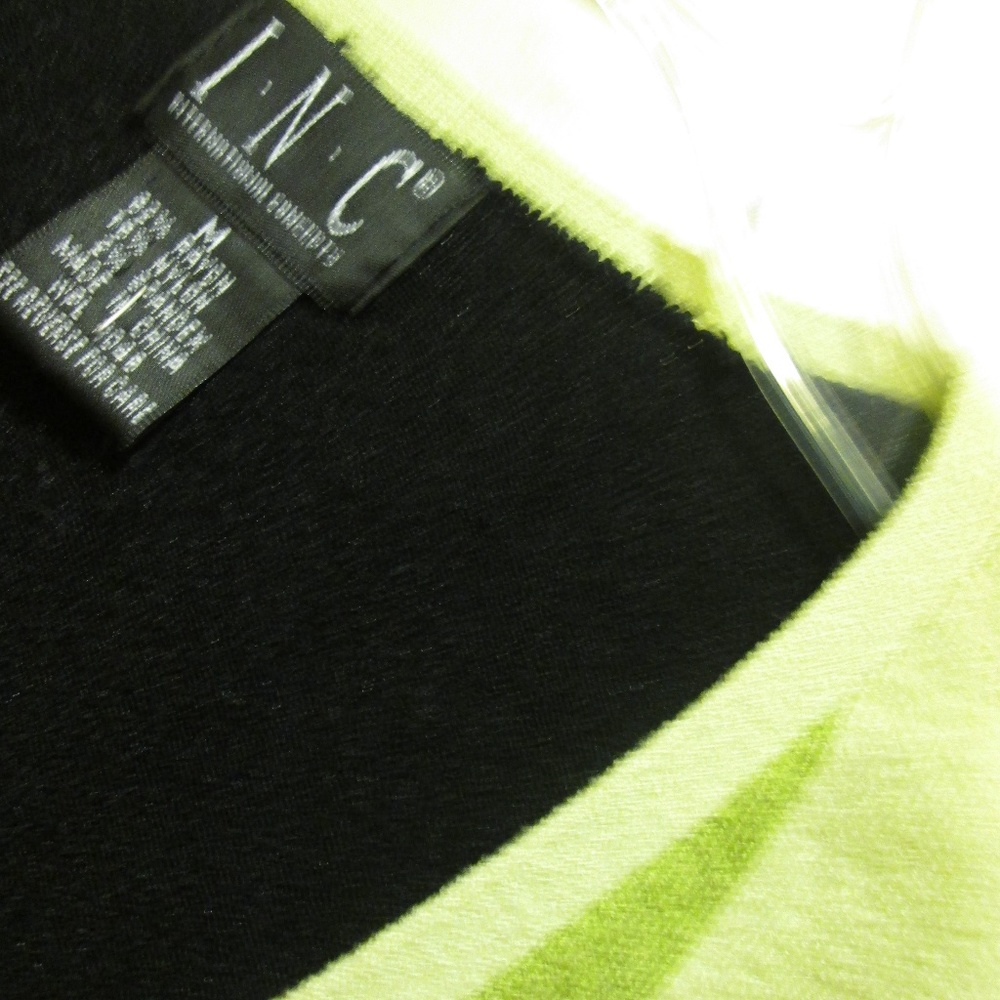 I.N.C. MEDIUM SWEATER WITH BLOCK COLORS, - Picture 3 of 5